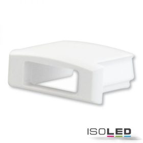   EC2W fehér végfedél SURF12 FLAT profilhoz kábelátvezetéssel, 1 db