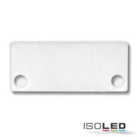   EC43 végfedél SURF/DIVE24 FLAT profilhoz COVER10-el, alumínium, fehér RAL 9010, 2 db, csavarral