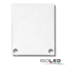   EC44 végfedél SURF/DIVE24 FLAT profilhoz COVER11-el, alumínium, fehér RAL 9010,  2 db, csavarral