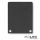 EC45 végfedél RAL 9005 SURF/DIVE24 FLAT profilhoz COVER12-vel, fekete, alumínium, 2 db, csavarral