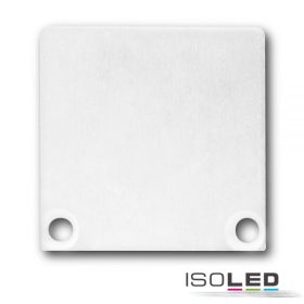   EC47 végfedél SURF/DIVE24 profilhoz COVER10-el, alumínium,  fehér RAL 9010,  2 db, csavarral