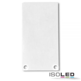   EC49 végfedél SURF/DIVE24 profilhoz COVER12-vel, fehér alumínium RAL 9010, 2 db, csavarral