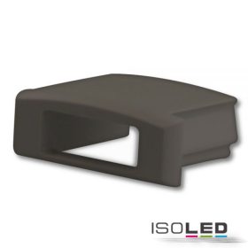   EC2B végfedél SURF12 FLAT profilhoz kábelátvezetéssel, 1 db, fekete