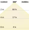 T8 LED fénycsövek Nano+, 150 cm, 22 W, meleg fehér