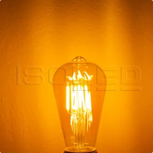 E27 Vintage Line LED ST64 fényforrás, 8 W, ultra meleg fehér, dimmelheto