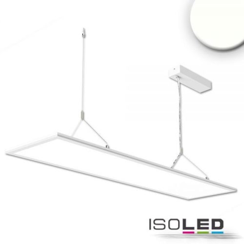 LED Office függesztett lámpa, Up+Down, 20+20 W, 30x120 cm, fehér, UGR<19, 4000K, dimmelheto