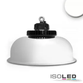  LED csarnoklámpa FL, 200 W, alumínium búra, IP65, semleges fehér, 80°, 1-10 V dimmelheto