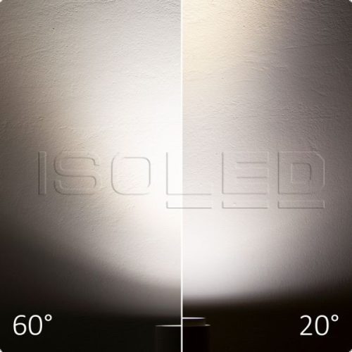 3 Fázisú Sínre Szerelheto Spotlámpák, 35 W, 20°-60°, Matt Fehér, 3000K