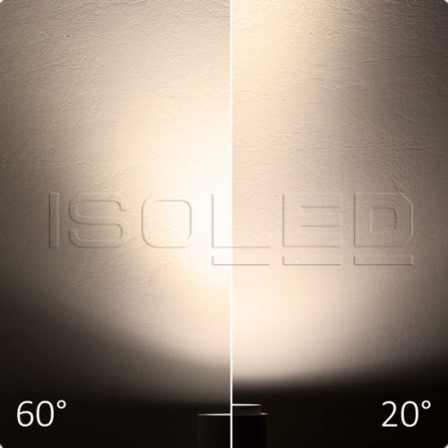 3 Fázisú Sínre Szerelheto Spotlámpák, Bread Light, Fókuszálható, 35 W, 20°-60°, Matt Fehér