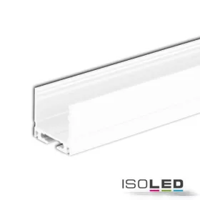   LED SURF16 konstrukciós profil alumínium, fehér, porbevonatos, RAL 9010, 200 cm