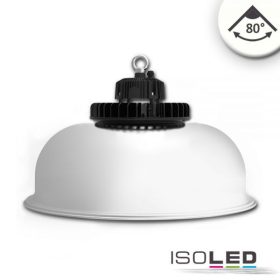   LED csarnoklámpa FL, 120 W, alumínium búrával, IP65, semleges fehér, 80°, 1-10 V dimmelheto
