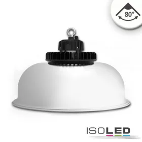   LED csarnoklámpa FL, 120 W, alumínium búrával, IP65, semleges fehér, 80°, 1-10 V dimmelheto