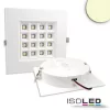 LED-es downlight Prism vakításcsökkentett 10W, IP54, meleg fehér, dimmelheto