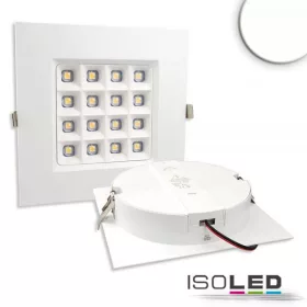   LED-es downlight Prism vakításcsökkento 10W, IP54, semleges fehér, dimmelheto
