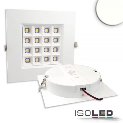 LED-es downlight Prism vakításcsökkento 10W, IP54, semleges fehér, dimmelheto