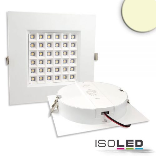 LED-es downlight Prism vakításcsökkento 18W, IP54, meleg fehér, dimmelheto