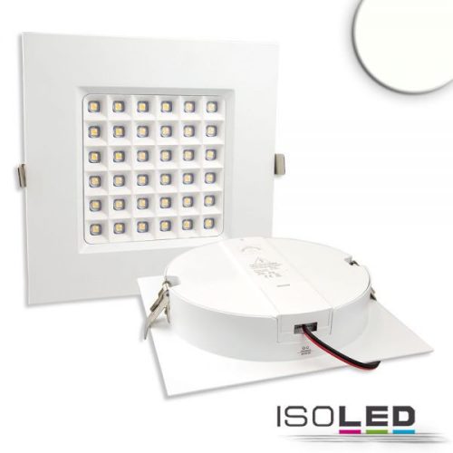 LED-es downlight Prism vakításcsökkento 18W, IP54, semleges fehér, dimmelheto
