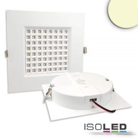   LED-es downlight Prism vakításcsökkentett 25W, IP54, meleg fehér, dimmelheto