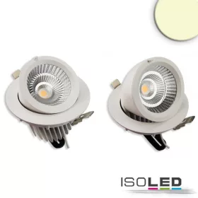  LED mélysugárzó üzletekbe "Sphere", 35 W, kifordítható, fehér, meleg fehér