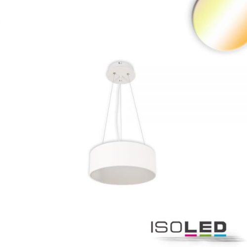 LED függesztett lámpa, D=40 cm, fehér, 25W, ColorSwitch 3000 | 3500 | 4000 K, dimmelheto