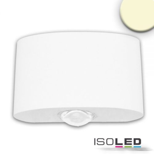 Kültéri LED fali lámpa, fel/le, IP54, 2*1 W CREE, homok fehér, meleg fehér