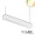 LED függesztett lámpa lineáris 20W,sorolható,fehér,ColorSwitch3000-3500-4000K