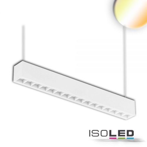 LED függesztett lámpa lineáris 20W,sorolható,fehér,ColorSwitch3000-3500-4000K