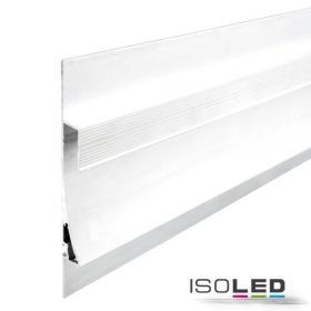   LED Single Curve kész lámpa profil, fekete RAL 9010,  H:200 cm