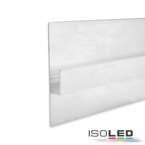 LED kész profil  rejtett világítás 40, fehér RAL 9010,  H:200 cm