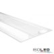 LED kész lámpa profil Planar, fehér RAL 9010,  H:200 cm