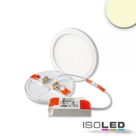   LED mélysugárzó Flex 8W, prizmás, 120°, lyukkivágás 50-100mm , meleg fehér, dimmelheto