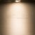Led Spot "Gu10" 5W, 38°, 3000K, Külso Trafó, Dimmelheto
