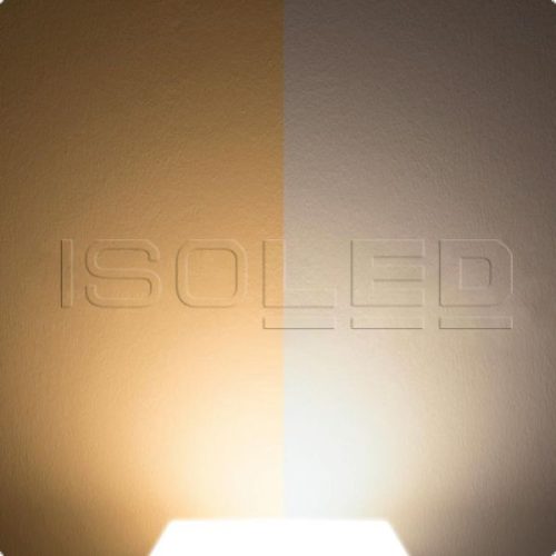 LED mennyezeti/fali lámpák HF érzékelovel, 24 W, négyszögletes, IP54, ColorSwitch 3000K|4000K, fehér
