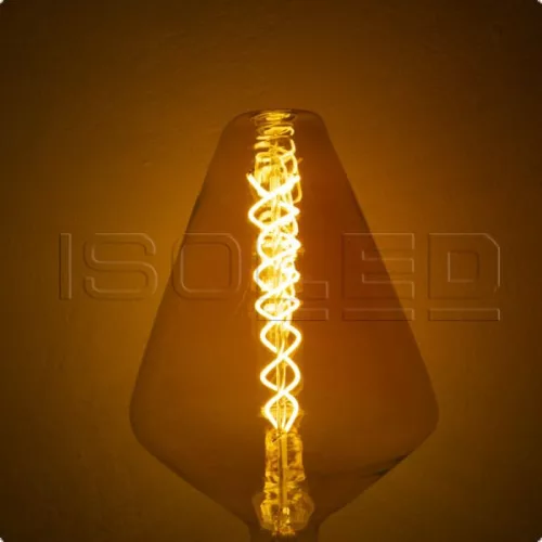 E27 Vintage Line LED deko fényforrás 150, 6 W ultrameleg fehér, borostyán üveg, dimmelheto