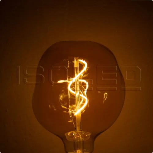 E27 Vintage Line LED deko fényforrás 125, 4 W ultrameleg fehér, borostyán üveg, dimmelheto