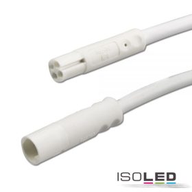   Mini-Plug RGB hosszabbító MALE-FEMALE, 3m, 4 pólusú, IP54, fehér, max. 48V