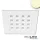 LED panel UGR<16 Line 625, 36W, fehér keret, meleg fehér, KNX dimmelheto