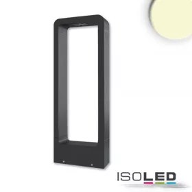   LED kerti lámpa, POLLER-2, 60 cm, 9 W, homok fekete, meleg fehér