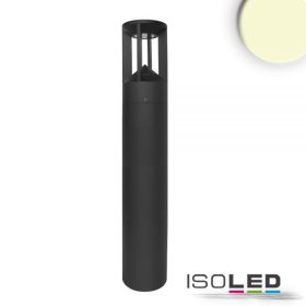   LED kerti lámpa, POLLER-4, 80 cm, 9 W, homok fekete, meleg fehér