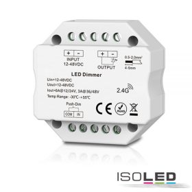   Sys-Pro nyom/rádió Mesh Multi-PWM vezérlo, 1 csatornás, 12-24V DC 6A, 36-48V DC 3A