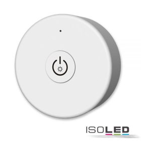   Sys-Pro 1 zónás távirányító egyszínu LED szalaghoz, kerek, fehér