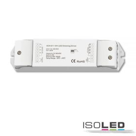   Sys-Pro 1xnyom/4x1-10V bemenet PWM-dimmer, 4 csatornás, 12-36V DC 4x5A