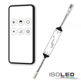   LED-es rádiós PWM-Dimmer, MiniAMP, távirányítóval együtt, 12-24V DC, 3A