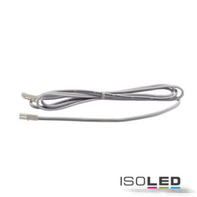   MiniAMP csatlakozó Male, 100cm, 2-pólusú, fehér, max. 3A.