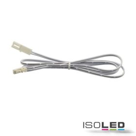   MiniAMP csatlakozó Female, 100cm, 2 pólusú, fehér, max. 3A.