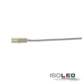  MiniAMP csatlakozó Female, 30cm, 2-pólusú, fehér, max. 3A.