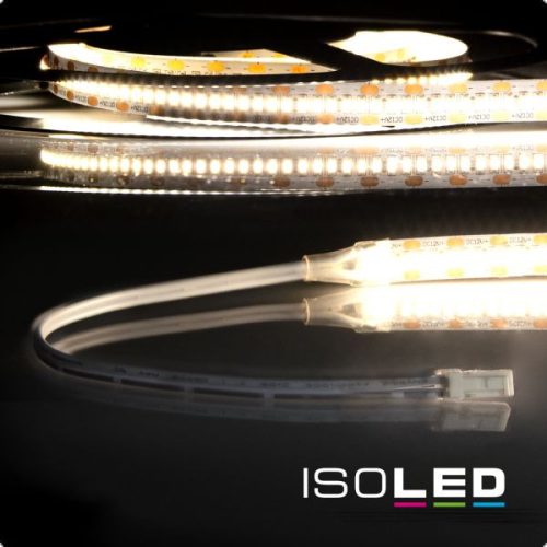 LED CRI930 MiniAMP LED szalag, 12V, 6W, 3000K, 250cm, 30cm kábel mindkét oldalán dugóval