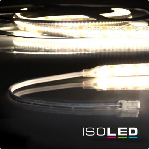 LED CRI930 MiniAMP LED szalag, 24V, 12W, 3000K, 250cm, 30cm kábel mindkét oldalán dugóval