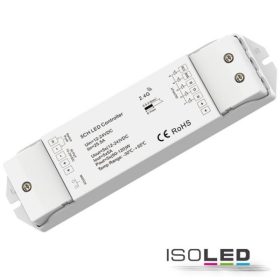   Sys-Pro 5 csatornás LED kontroller,RGB + CCT nyom/rádió Mesh PWM dimmer,1-5 csatornás,12-24V DC 5x5A