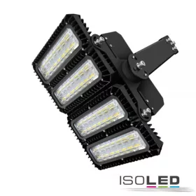   LED reflektor 450W,130x25 ° aszimmetrikus, billentheto modul,1-10 V-os dimmelheto, seml fehér,IP66